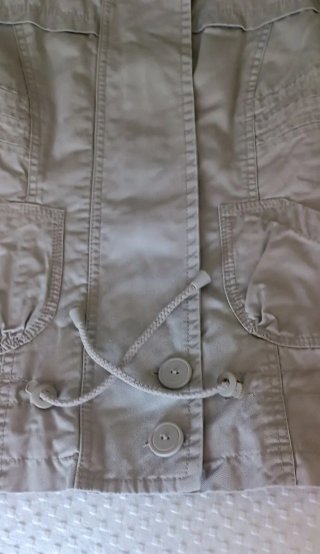 Cazadora Bershka Beige