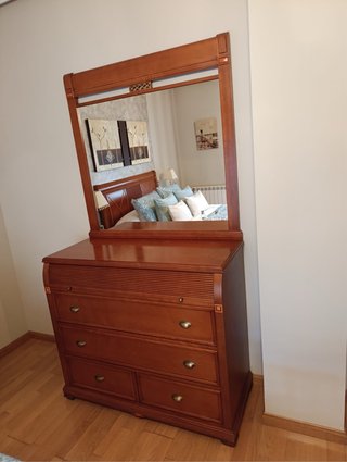 Mueble tocador con espejo