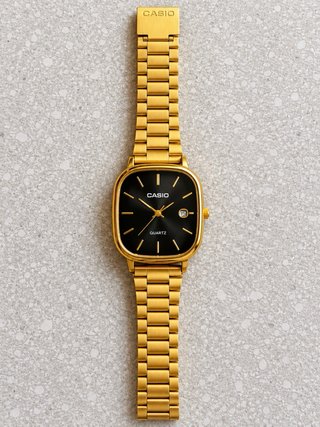 Casio Vintage A168 Dorado Elegante