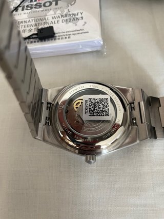 Relógio Tissot PRX Novo com Etiquetas