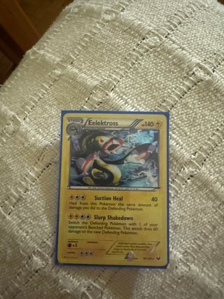 Eelektross Dark Explorers Pokémon TCG Carta