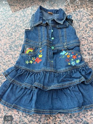 Lote ropa bebe 4 vestidos niña 12/18 meses