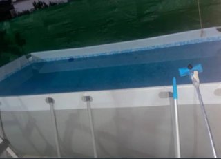 Piscina Desmontable Azul y Blanca