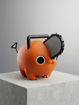 Figura Pochita Chainsaw Man - Impresión 3D Premium