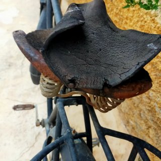 Bicicleta Clásica Negra Vintage
