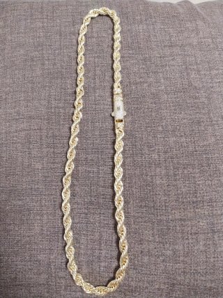 Cadena Cordón Baño Oro 14k