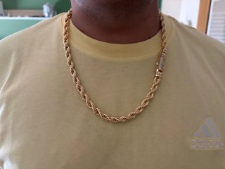 Cadena Cordón Baño Oro 14k
