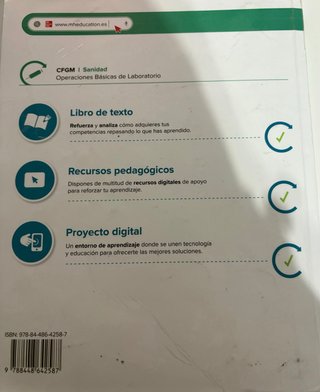 Lote de libros del grado medio farmacia parafarmac