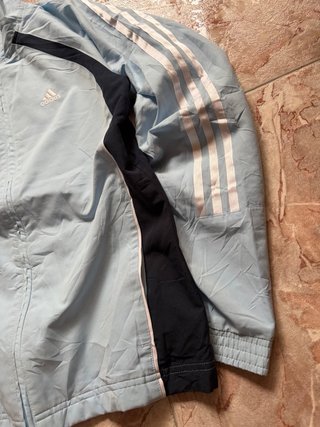 Sudaders Cremallera Adidas Vintage 00s Azul Claro