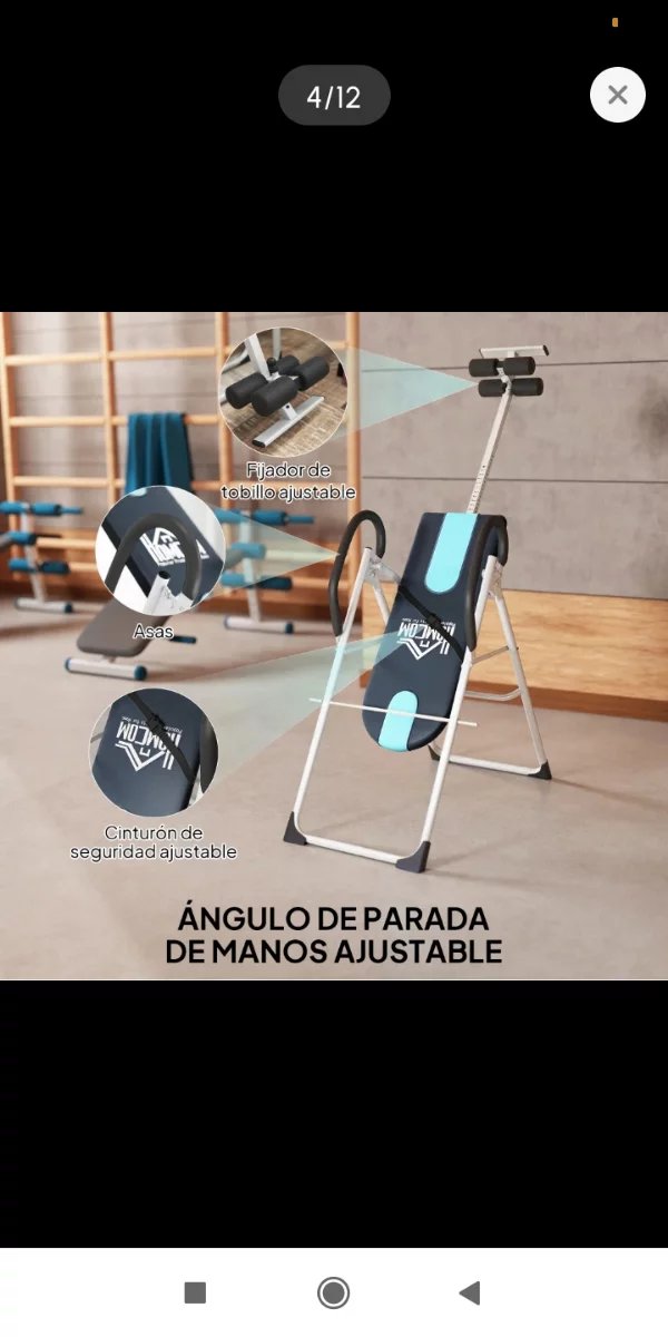 Tabla de Inversión Plegable gravitacional