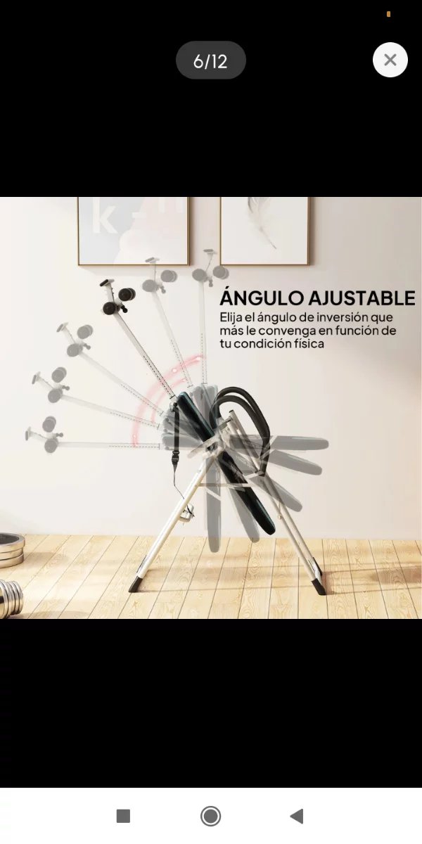 Tabla de Inversión Plegable gravitacional