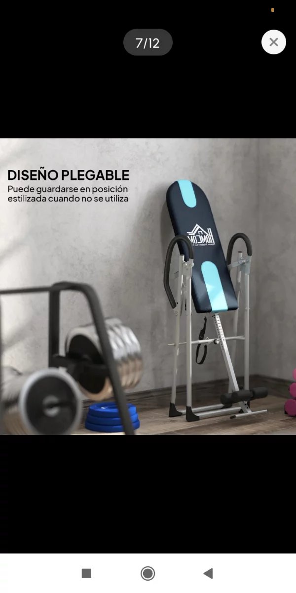 Tabla de Inversión Plegable gravitacional