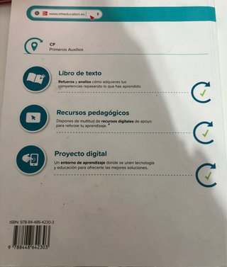 Lote libros grado medio farmacia y parafarmacia