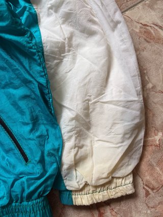 Sudadera Cremallera Adidas Vintage 80s Tactel Rara