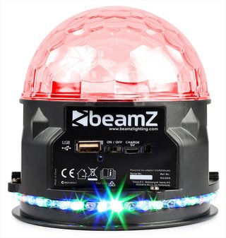 BOLA LED BEAMZ PLS10 CON ALTAVOZ MP3 Y BLUETOOTH