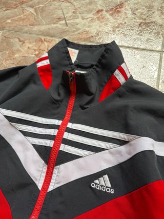 Trackjacket Adidas Vintage 00s Roja Negra