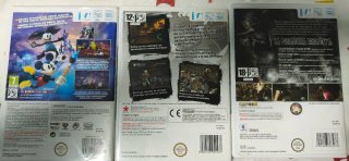 Lote 4 Juegos Wii: Resident Evil, Rygar, Epic Mick