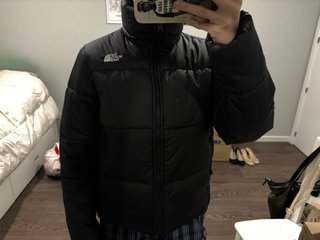 The North Face Chaqueta de Plumas Negra
