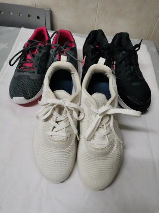 Lote 3 pares zapatillas talla 39/40