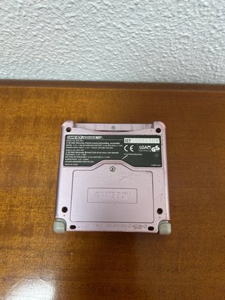 ¡IMPOLUTA! Game Boy Advance SP Rosa + Cargador