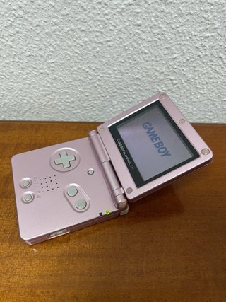 ¡IMPOLUTA! Game Boy Advance SP Rosa + Cargador