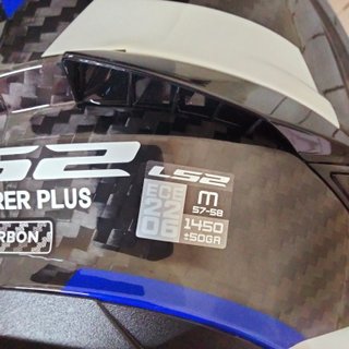 Casco Moto Explorer Carbono Advanture Azul Negro