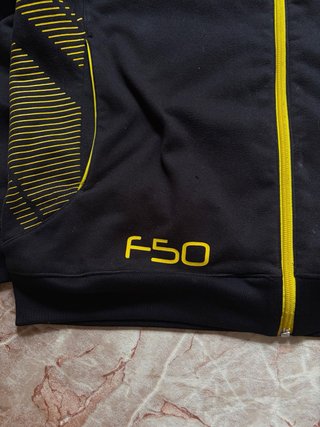 Sudadera Adidas F-50 Negra y Amarilla