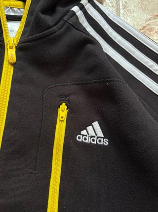Sudadera Adidas F-50 Negra y Amarilla