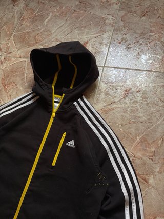 Sudadera Adidas F-50 Negra y Amarilla