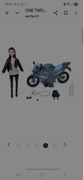 Muñeca Secret Squad con Moto