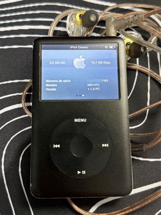 iPod Classic 6th gen 80GB + KZ EDX Pro