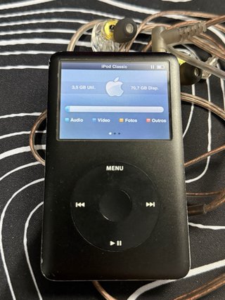 iPod Classic 6th gen 80GB + KZ EDX Pro