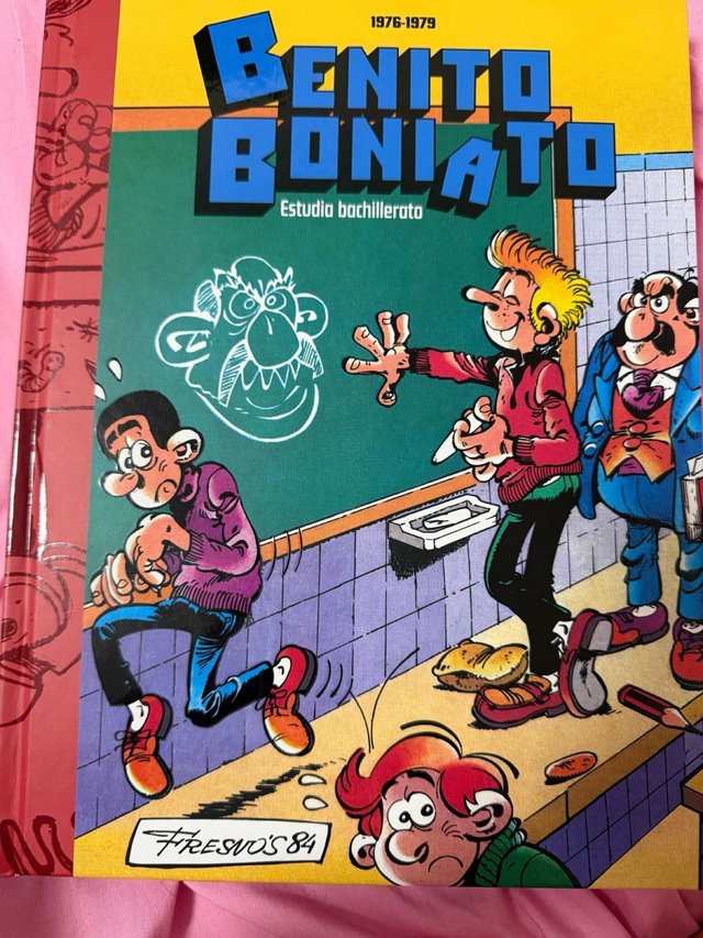 Benito Boniato: Estudio Bachillerato