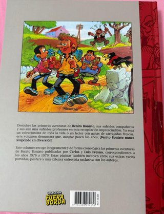 Benito Boniato: Estudio Bachillerato