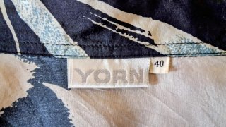 Blusa YORN Seda Vintage Talla 40