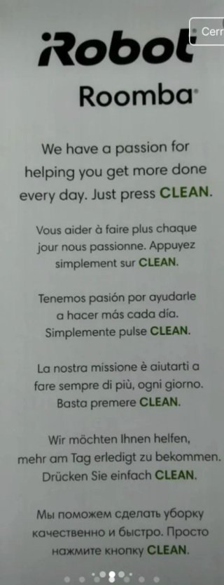 Robot Aspirador Roomba
