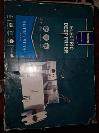Freidora Profesional doble Makro 8L + 8L