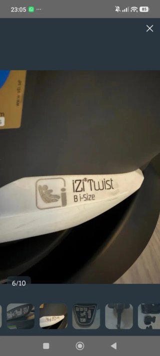 Silla de coche BeSafe giratoria