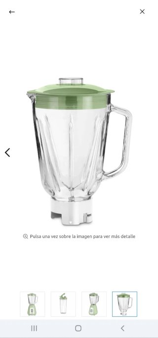 UFESA BATIDORA VASO 1500 W NUEVA CON PRECINTO