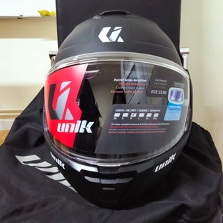 Casco Modular UNIK Spectrum Negro Mate