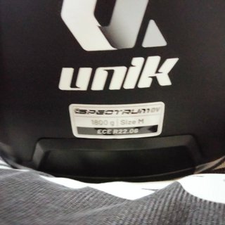 Casco Modular UNIK Spectrum Negro Mate
