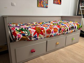 Diván-cama extensible Ikea 80/160-2m+2 colchones
