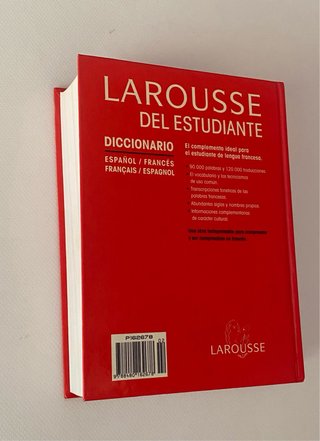 Diccionarios inglés, Francés, Español