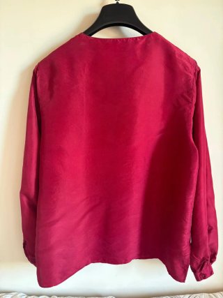Camicetta Seta Cacharel Rossa Tg. 42