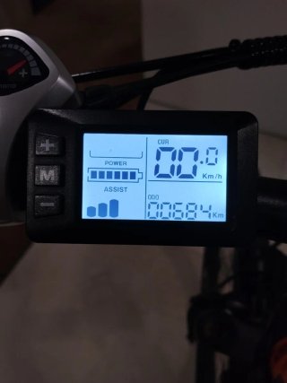 Bici Elettrica Gunai Nero Arancione