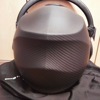 Casco Scorpion Exo-Tech Evo Carbono Negro Mate