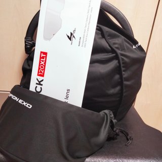 Casco Scorpion Exo-Tech Evo Carbono Negro Mate