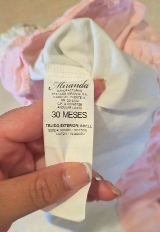 Vestido Miranda Talla 30 Meses 20€