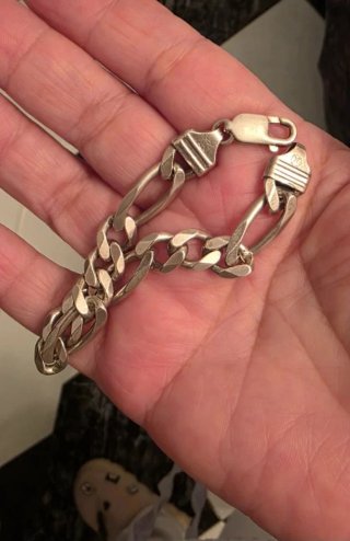 Pulsera Plata 925 Figaro