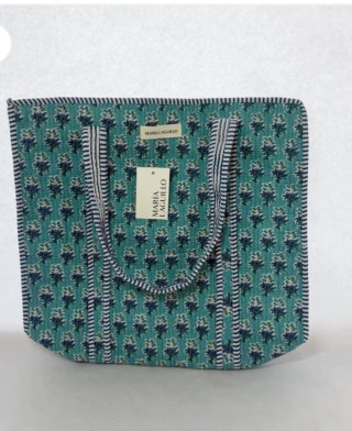 BOLSO TOTE BAG AZUL